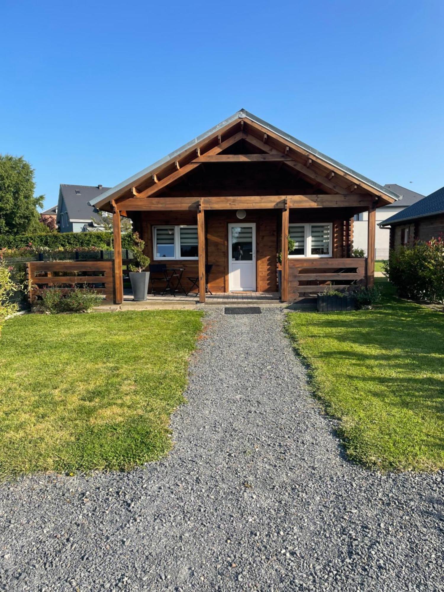 Le Chalet De Vacances Villa Hermival-les-Vaux Luaran gambar